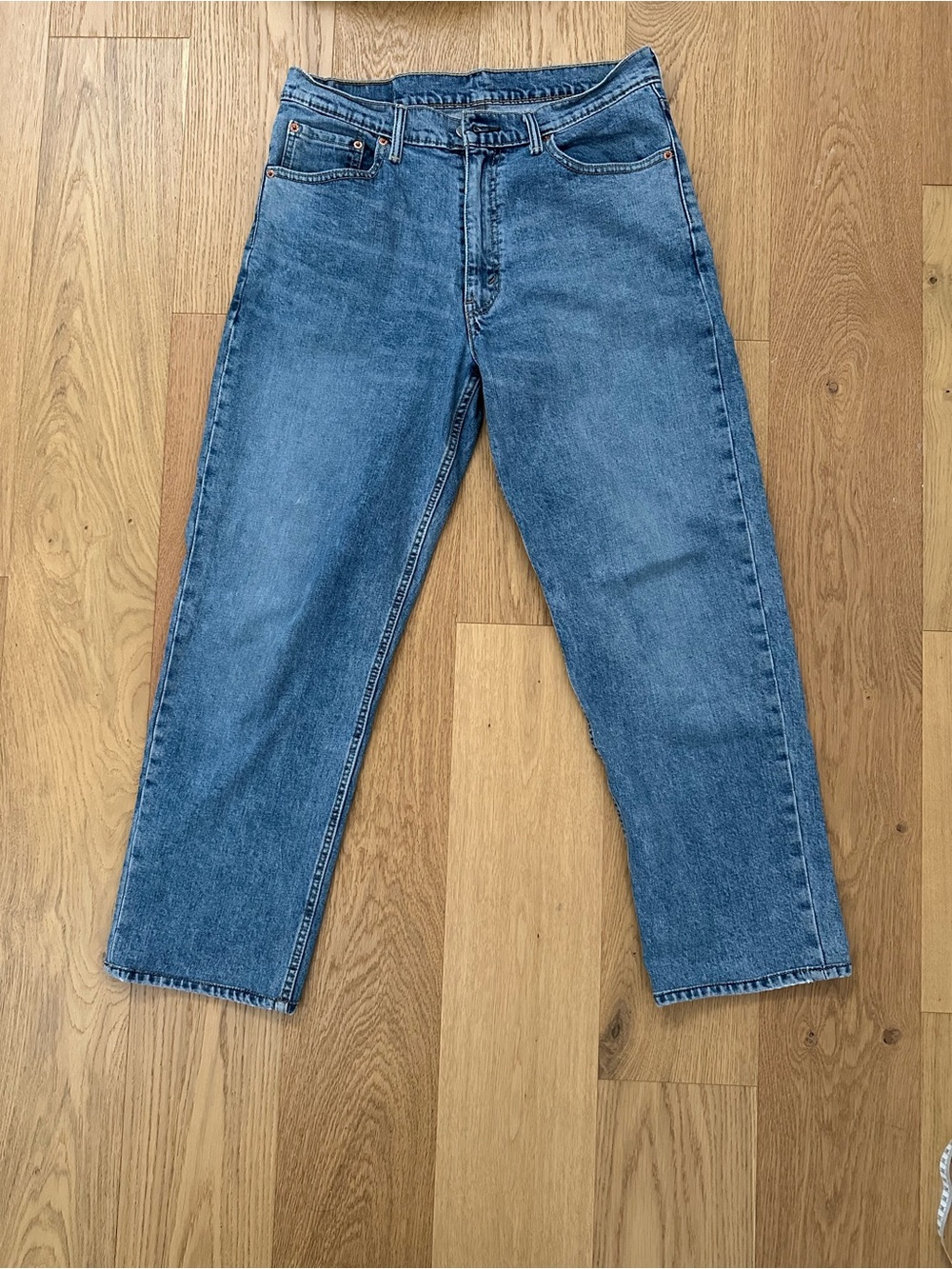 Levi’s 550 34 blank r tab chain stitch jeans denim nudie rare vintage